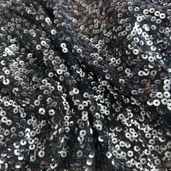 Lane Bryant sequin sleeveless evening blouse tank top black silver plus 22 NEW - Picture 13 of 16
